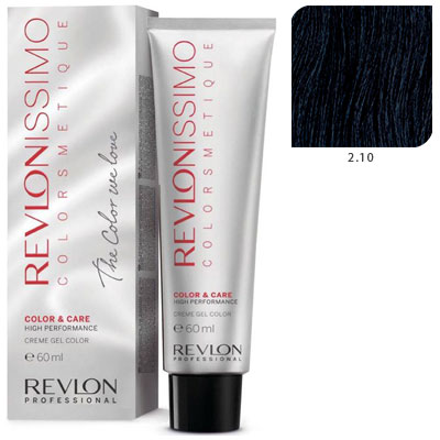 REVLON Professional 2.10 краска для волос, черный насыщенно 