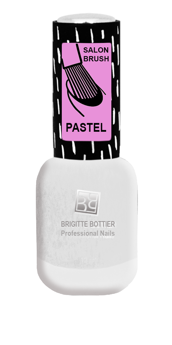 BRIGITTE BOTTIER 323 лак для ногтей матовый, белый / PASTEL 
