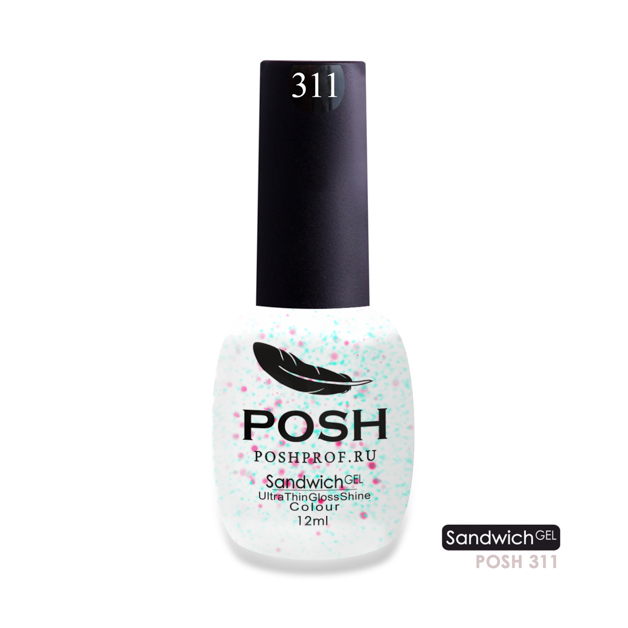 POSH 311 гель-лак для ногтей / SENDVICH GEL UV/LED 12 мл