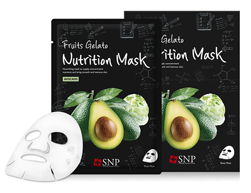 SNP Маска для лица / Fruits Gelato Nutrition Mask 25 мл
