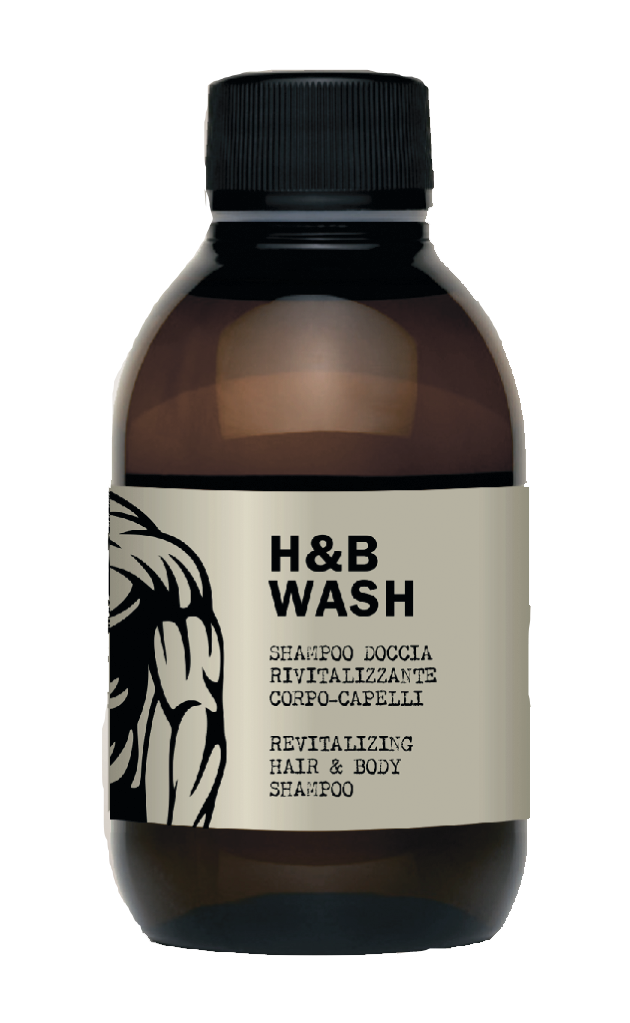DEAR BEARD Шампунь для волос и тела, для мужчин / H & B WASH