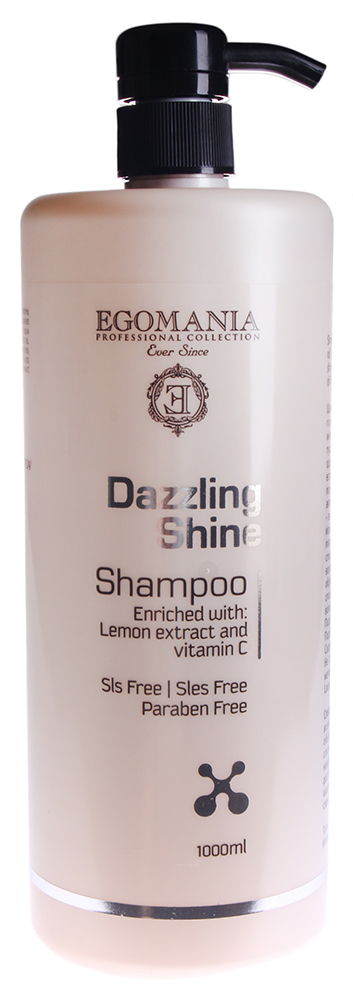 EGOMANIA Шампунь для придания блеска волосам / DAZZLING SHIN