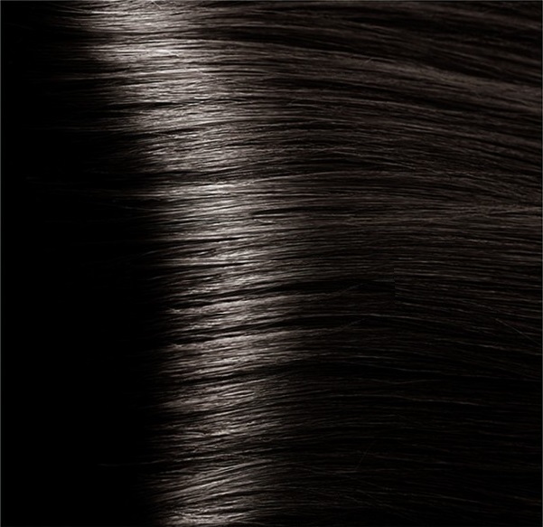 HAIR COMPANY 6.1 крем-краска мягкая, тёмно-русый пепельный /