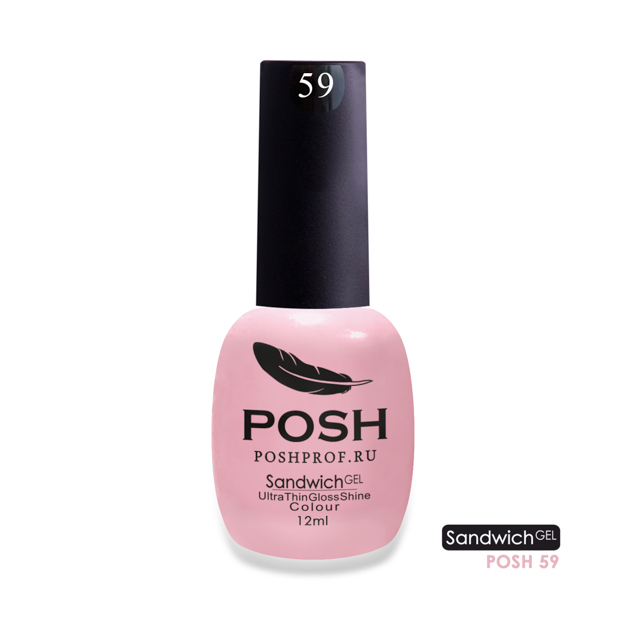 POSH 59 гель-лак для ногтей Для розовых пантер / SENDVICH GE