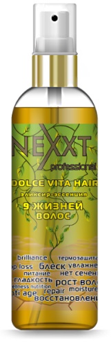NEXXT professional Эликсир-эссенция 9 жизней волос / DOLCE V