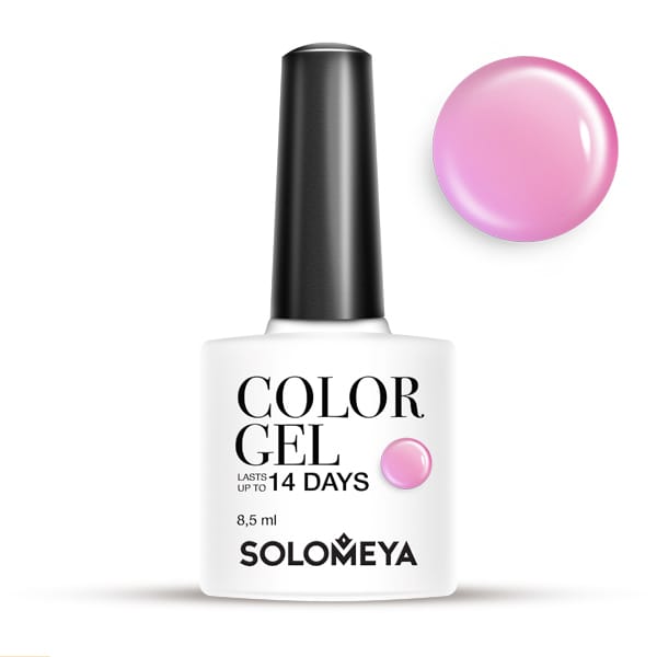 SOLOMEYA Гель-лак для ногтей SCG060 Сахарная вата / Color Ge
