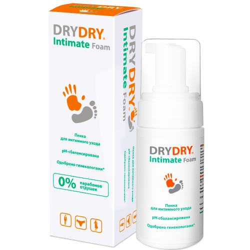 DRY DRY Пенка для интимной гигиены / Intimate Foam 100 мл