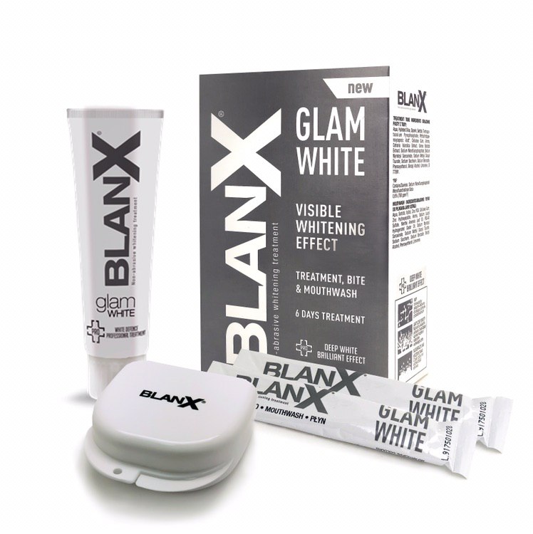 BLANX Набор для отбеливания зубов (гель, капы) BlanX Glam Wh