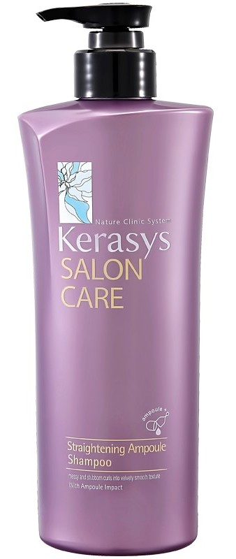 KERASYS Шампунь ампульный для волос Выпрямление / SALON CARE