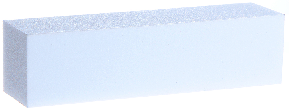 CND Блок шлифовочный белый для шелка-файбера / White Block B