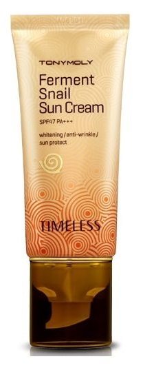 TONY MOLY Крем солнцезащитный / Timeless Ferment Snail Sun C