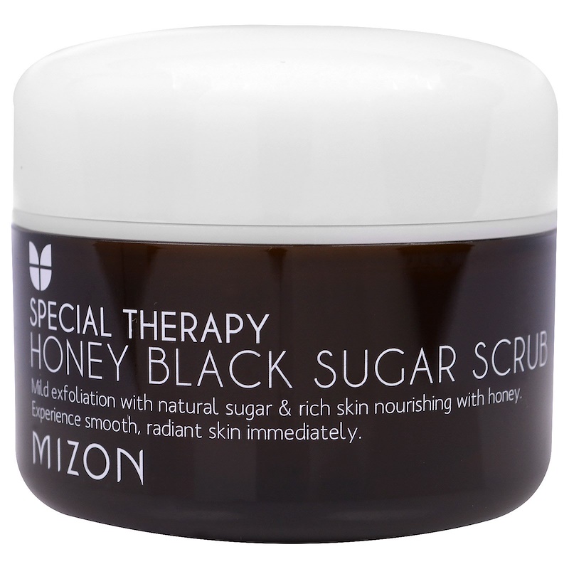 MIZON Скраб для лица / HONEY BLACK SUGAR SCRUB 80 г