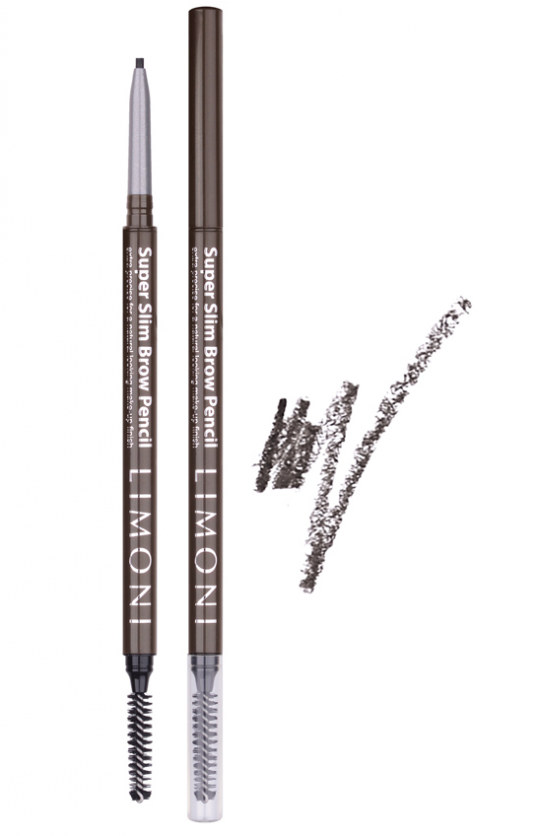 LIMONI Карандаш для бровей № 01 / Super Slim Brow Pencil