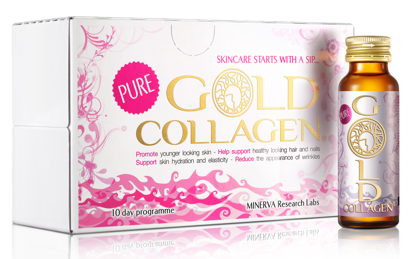 GOLD COLLAGEN Коллаген жидкий питьевой / Pure Gold Collagen 