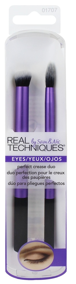 REAL TECHNIQUES Набор кистей для макияжа глаз / Perfect Crea