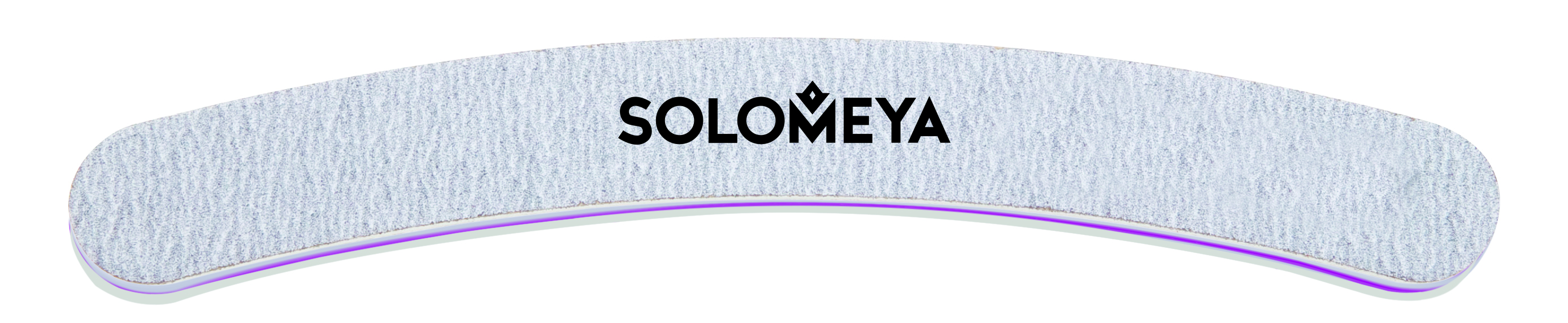 SOLOMEYA Пилка профессиональная жесткая для обработки искусс