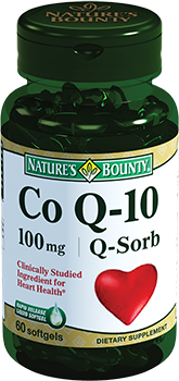 NATURE’S BOUNTY Коэнзим Q-10, капсулы 100 мг № 60