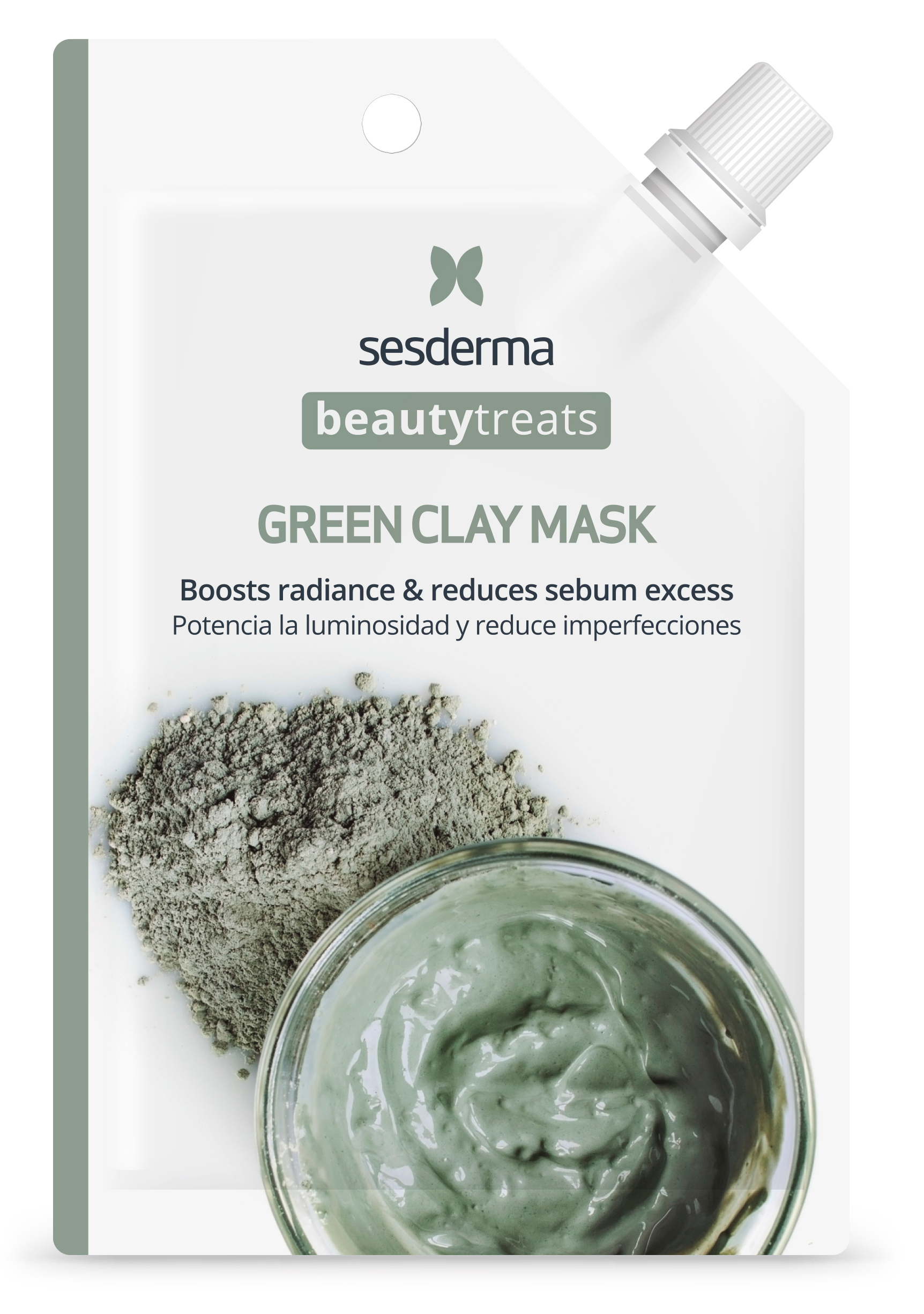 SESDERMA Маска глиняная для лица / BEAUTY TREATS Green clay 