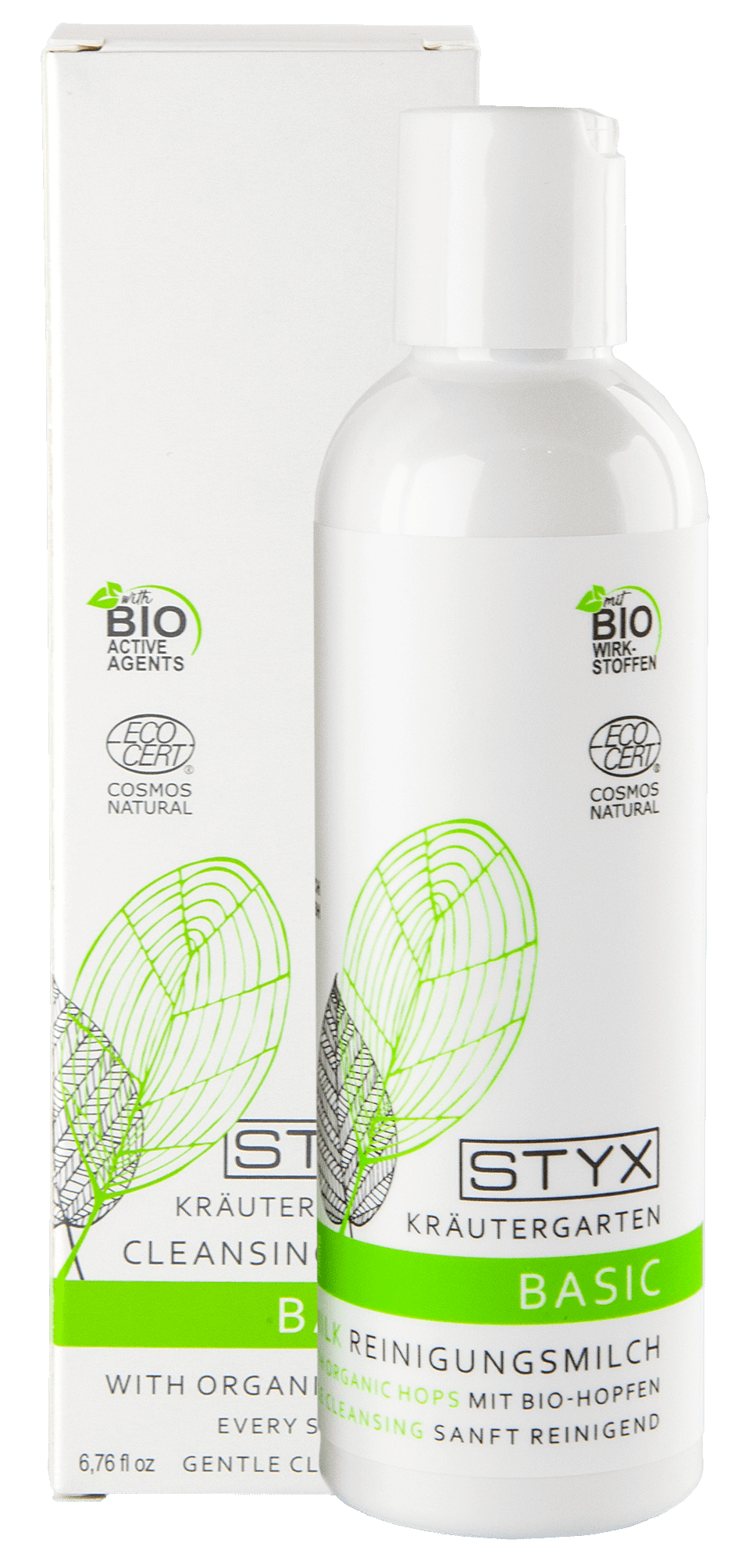 STYX NATURCOSMETIC Молочко очищающее для лица Био-хмель / BI