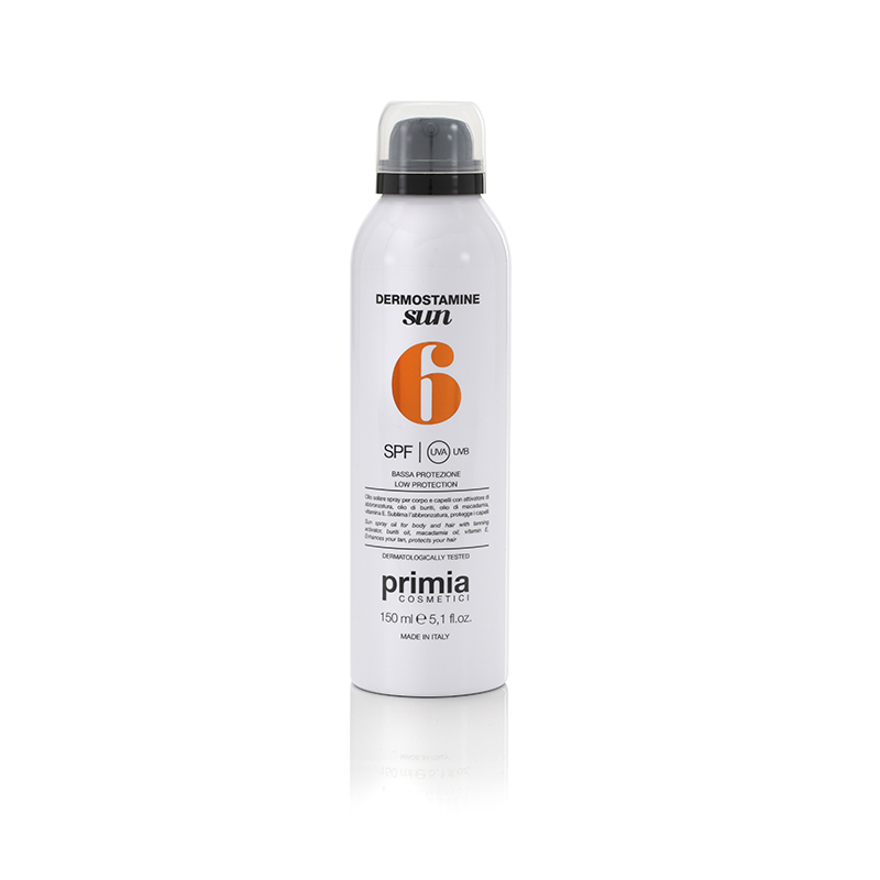 PRIMIA COSMETICI Спрей-масло солнцезащитный для тела и волос