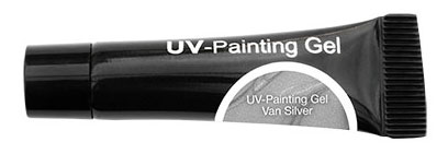 CND Гель-краска УФ / OH UV-Painting Gel Van Silver 5 мл