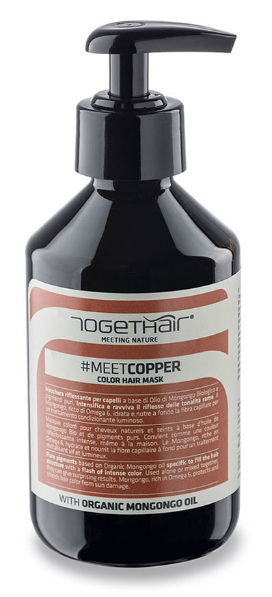 TOGETHAIR Маска оттеночная для волос, медь / MEETCOPPER Colo