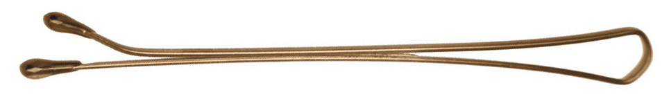 DEWAL PROFESSIONAL Невидимки коричневые, прямые 50 мм, 200 г