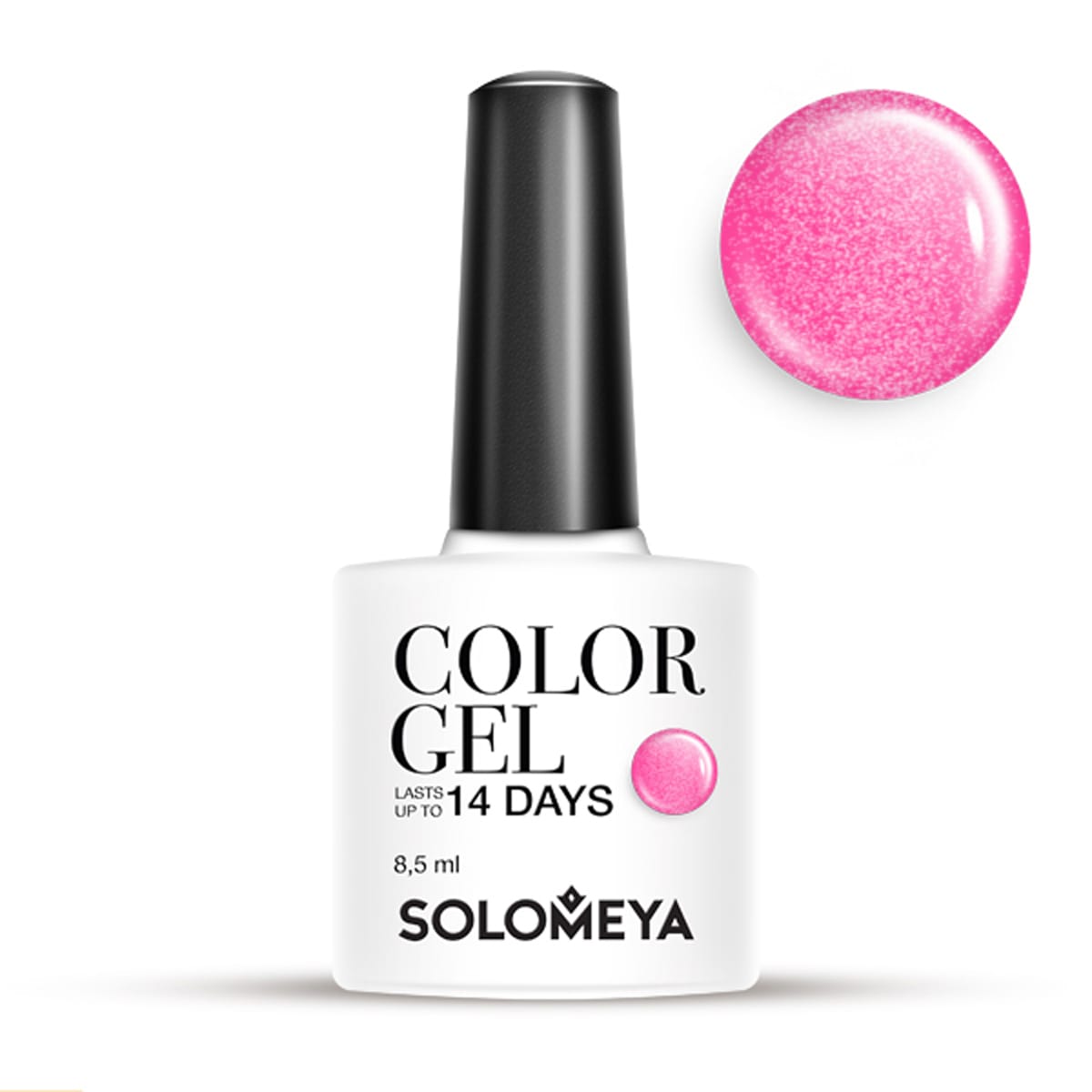 SOLOMEYA Гель-лак для ногтей SCG126 Клубника / Color Gel Str