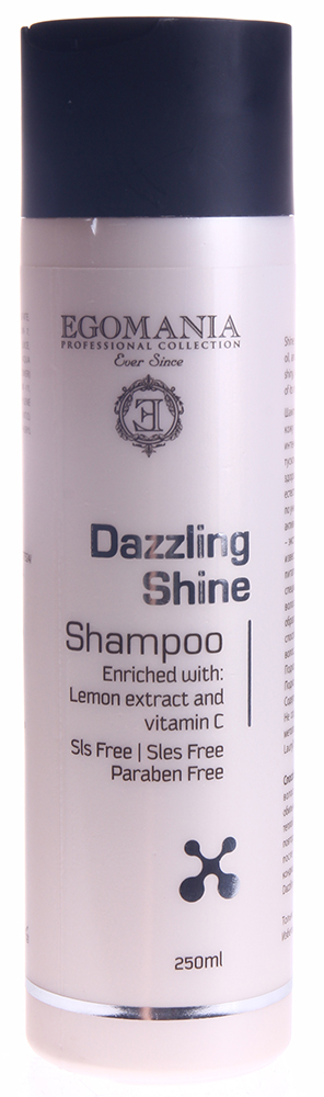 EGOMANIA Шампунь для придания блеска волосам / DAZZLING SHIN
