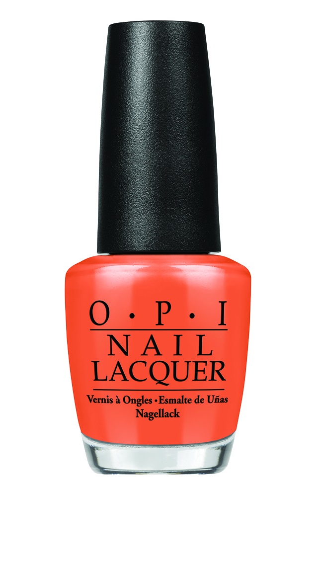OPI Лак для ногтей / Orange You Stylish! COCA-COLA 15 мл