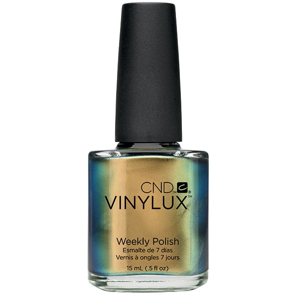 CND 115 лак недельный для ногтей / Gilded Pleasure VINYLUX 1