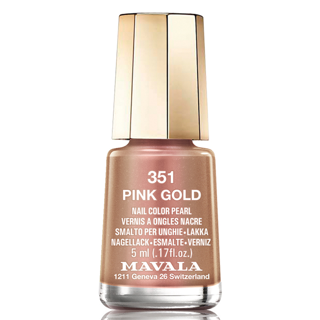 MAVALA Лак для ногтей мини Розовое золото / Pink Gold 5 мл
