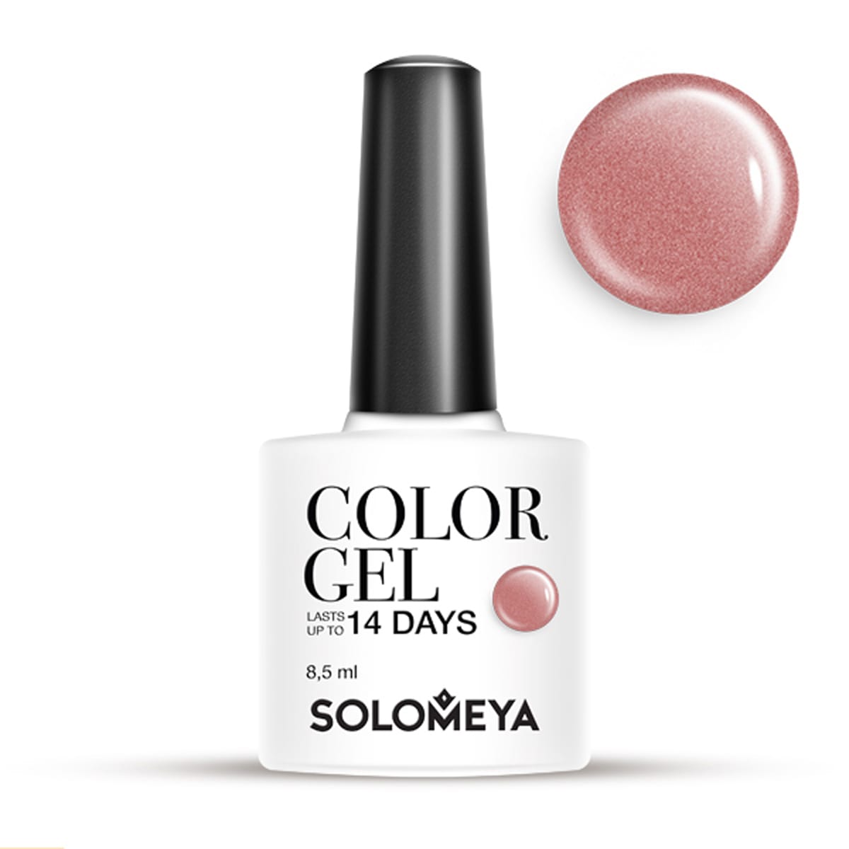 SOLOMEYA Гель-лак для ногтей SCG155 Капучино / Color Gel Cap