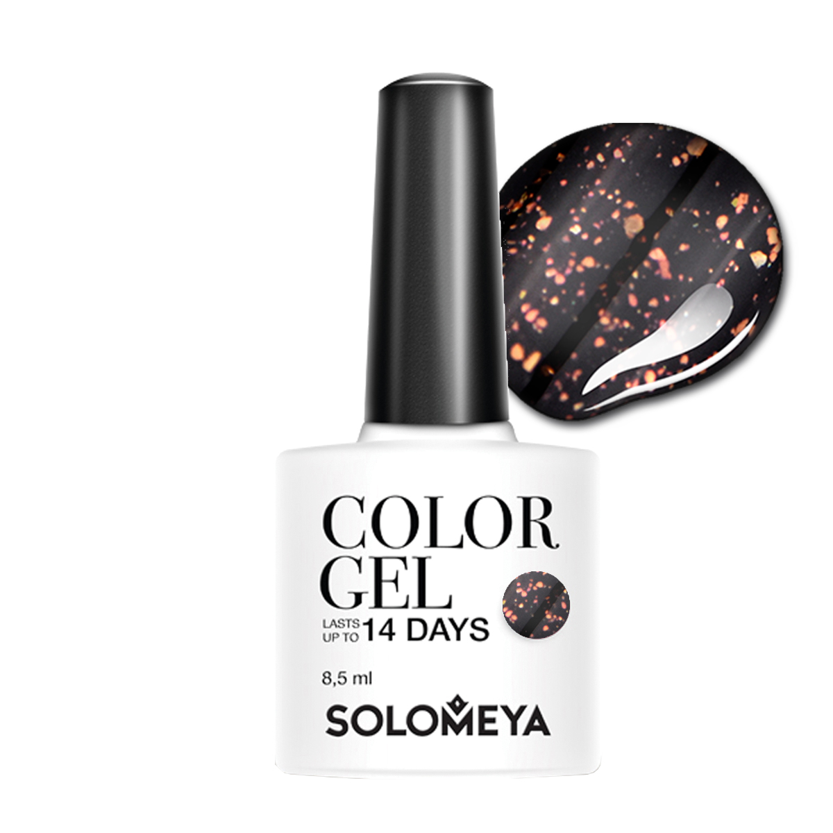 SOLOMEYA Гель-лак для ногтей SCGС042 Галактика / Color Gel G