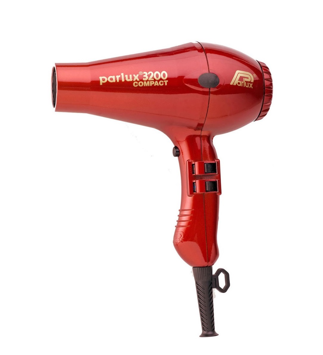 PARLUX Фен Parlux 3200 COMPACT красный, 2 насадки 1900 Вт