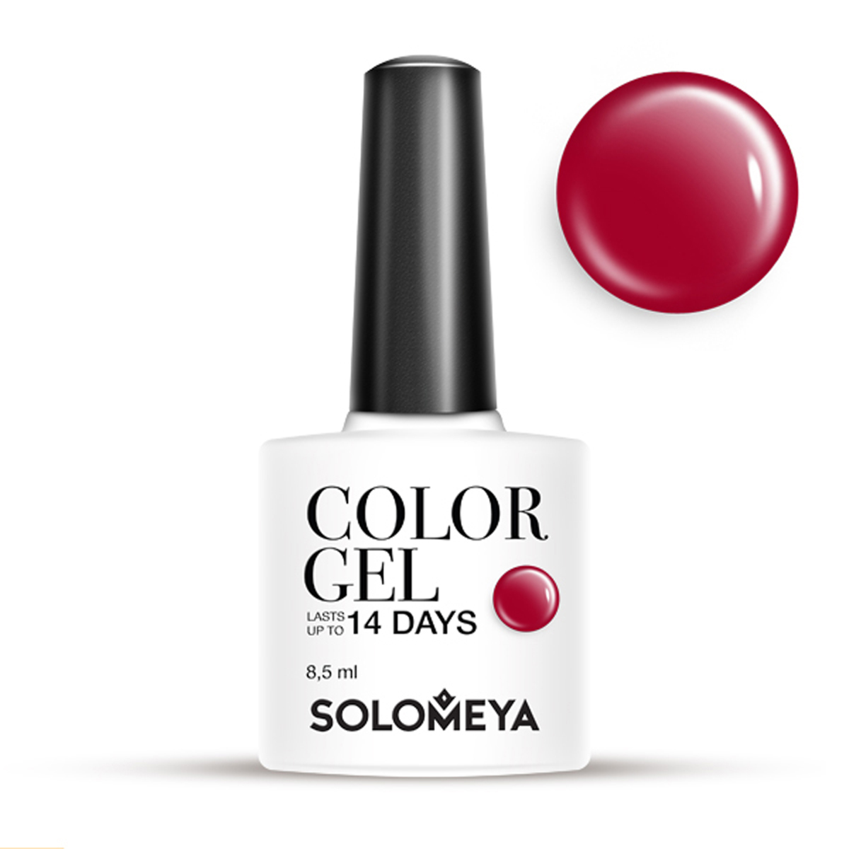 SOLOMEYA Гель-лак для ногтей SCG150 Светло-вишневый / Color 