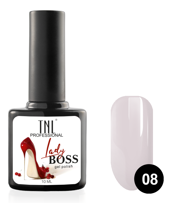 TNL PROFESSIONAL 08 гель-лак для ногтей / Lady Boss 10 мл