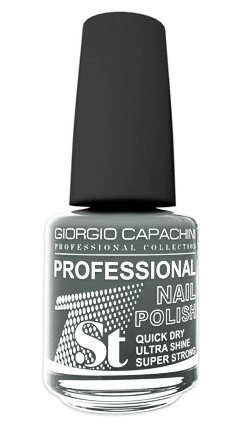 GIORGIO CAPACHINI 64 лак для ногтей, серый гранит / 1-st Pro