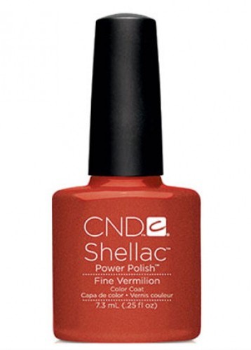 CND 90624 покрытие гелевое / Fine Vermilion SHELLAC 7,3 мл