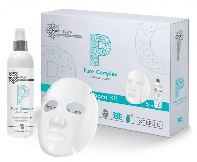 MEDICAL COLLAGENE 3D Набор Чистая кожа (аппликаторы для лица