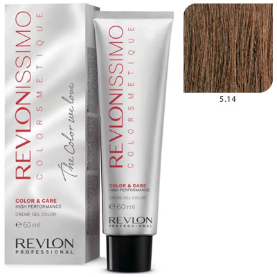 REVLON PROFESSIONAL 5.14 краска для волос, светло-коричневый