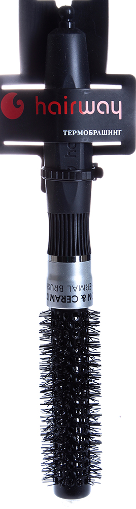 HAIRWAY Термобрашинг Black Ion Ceramic, черный 20 мм