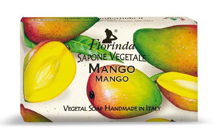FLORINDA Мыло растительное, манго / Mango 100 г