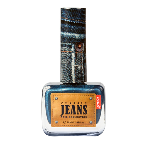 KONAD Лак текстурный для ногтей / Nail 04 - Turkey Blue Jean