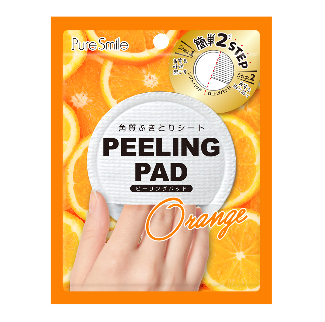 SUNSMILE Пилинг-диск для лица с экстрактом апельсина / Peeli