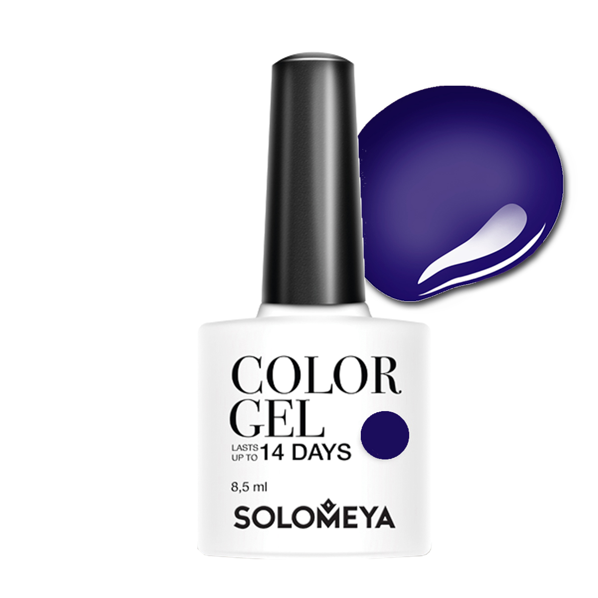 SOLOMEYA Гель-лак для ногтей SCG025 Шарлотта / Color Gel Cha