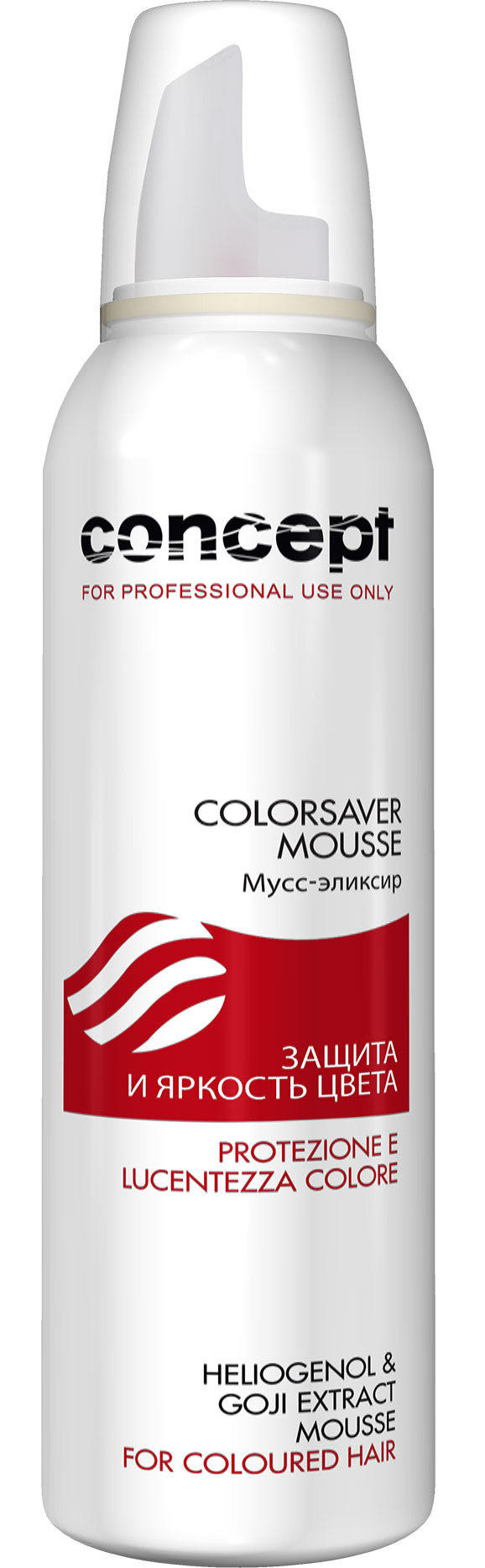 CONCEPT Мусс-эликсир для волос Защита и яркость цвета / Salo