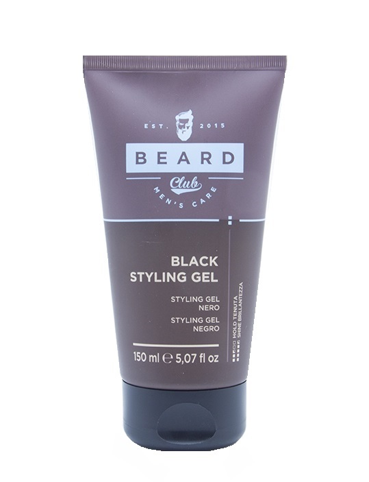 KAYPRO Гель черный для укладки волос / BEARD CLUB 150 мл