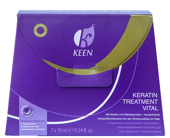 KEEN Комплекс кератиновый оздоравливающий / KERATIN TREATMEN