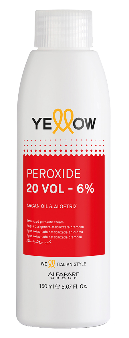 YELLOW Окислитель кремовый 6% (20 vol) / STABILIZED PEROXIDE